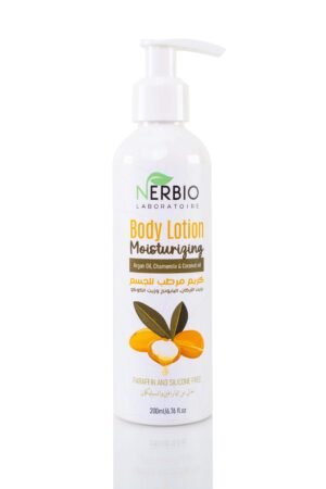 Lotion hydratante a l'huile d'argan